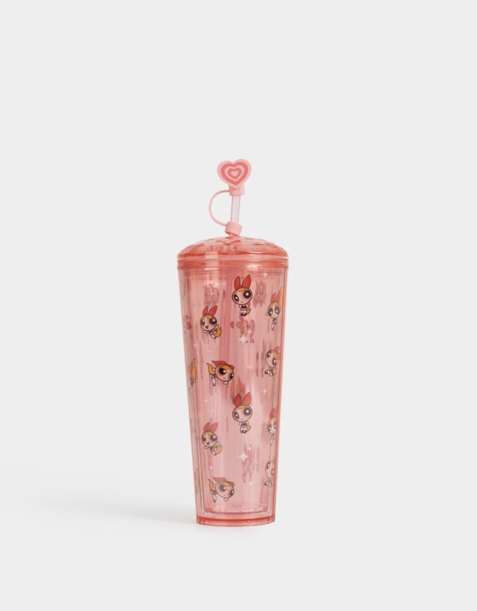 Vaso Largo "chicas Superpoderosas" 