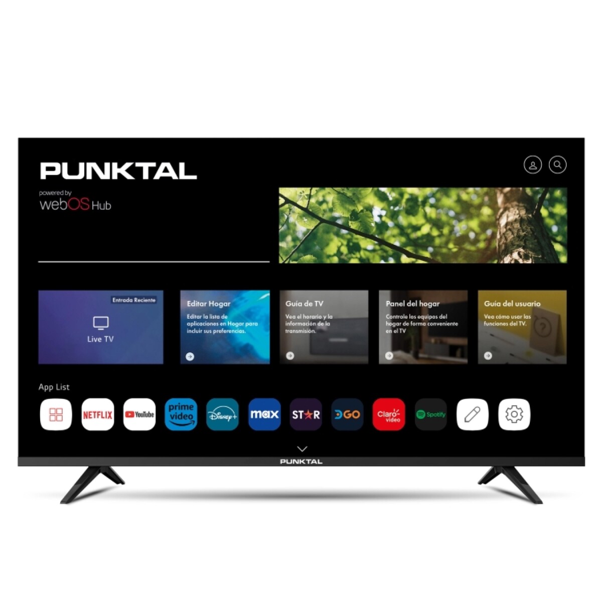 Tv Smart Punktal 55" 4k 