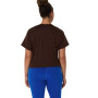 Nagino Flex Short Sleeve Top - Mujer Coffee