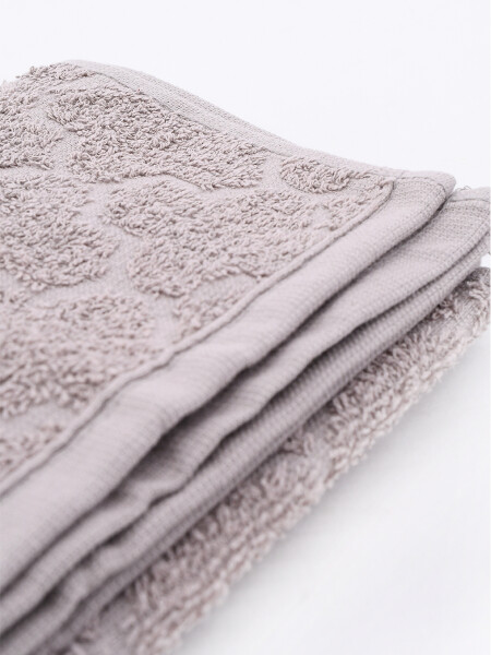 TOALLA DE PISO JACQUARD GRIS