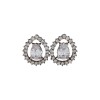 Caravanas Gotas-Plata 925-Piedra Zirconia-CA3007 Conpiedra
