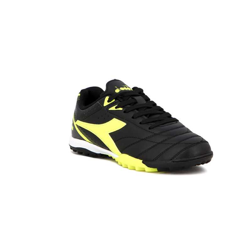Diadora Futbol Tifosi TF Teen - Negro-Amarillo Fluor Negro-Amarillo Fluo