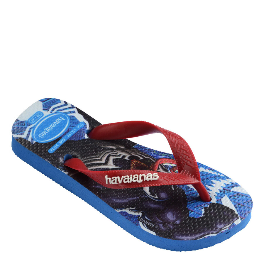 Sandalias Infantiles Havaianas Top Marvel II Azul