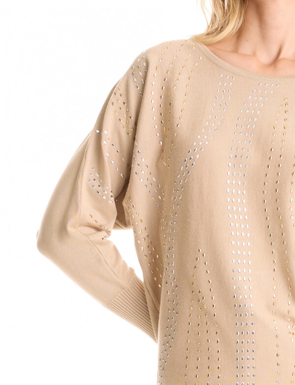 Buzo Dolman Det Tach BEIGE