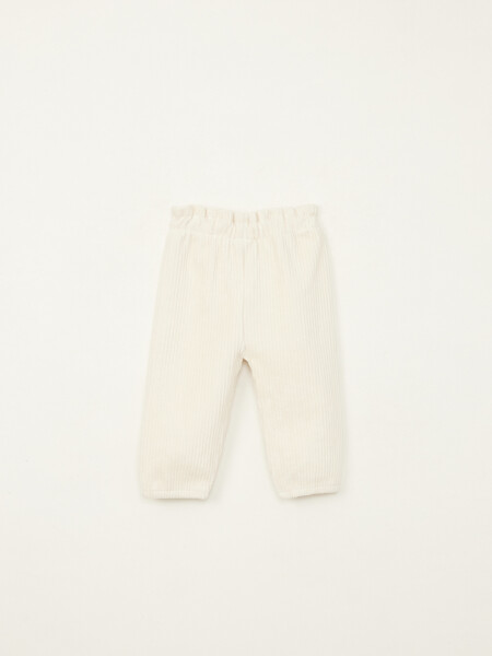 Pantalón de pana Beige