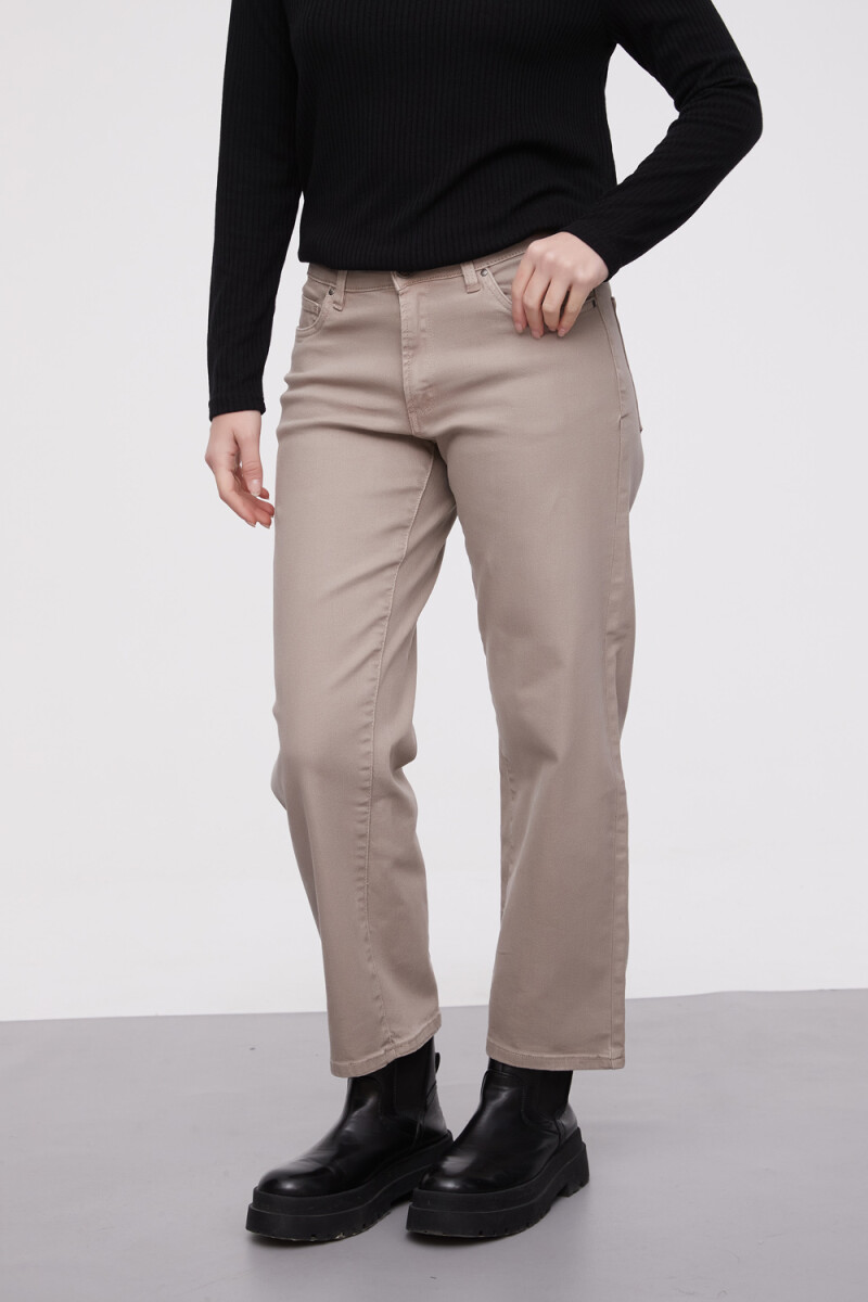 Pantalon Pompya - Taupe / Mink / Vison 