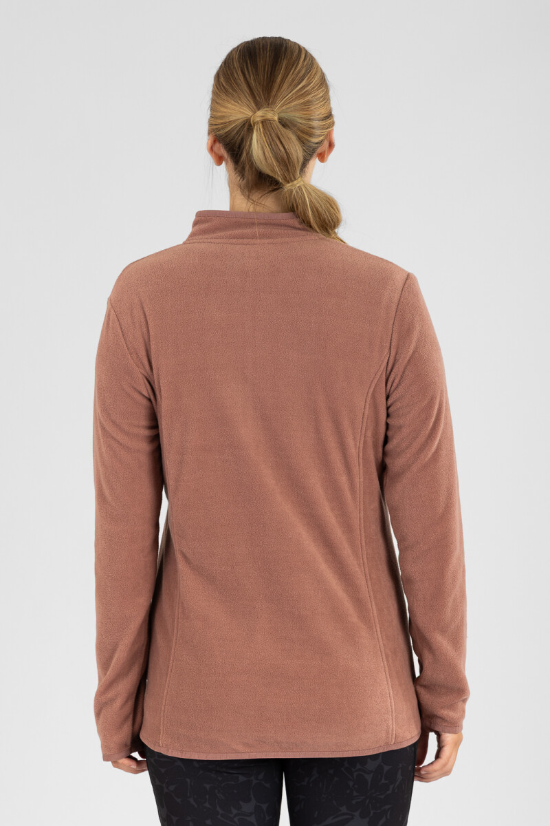 Campera polar mujer pink antique Rosa antique