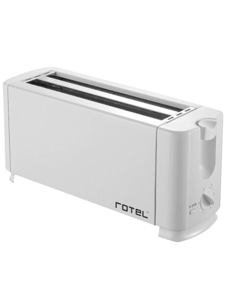 Tostadora blanca para 4 panes Rotel 1300W Tostadora blanca para 4 panes Rotel 1300W