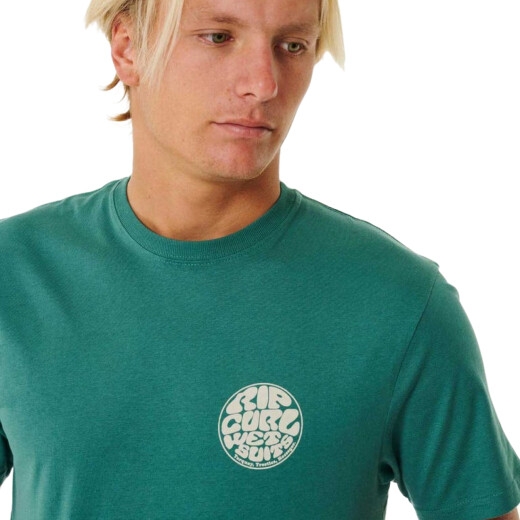 Remera Rip Curl Wetsuit Icon - Verde Remera Rip Curl Wetsuit Icon - Verde