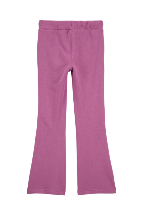 Pantalón de algodón, acampanado Sin color