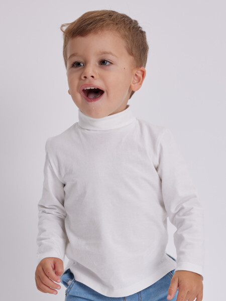 Polera lisa Blanco