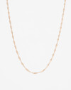Collares Cortos Metal Collar Corto Delicado Orgánico - Dorado Oro Rosa