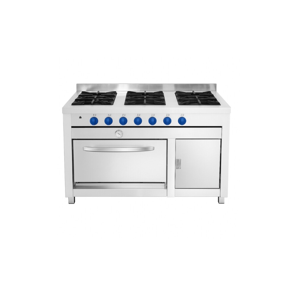 Cocina Comercial 6 Hornallas Supergas Cocina Comercial 6 Hornallas Supergas