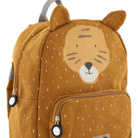 Mochila Trixie Escolar Infantil Diseño Animal 31x23cm Diseño Tigre