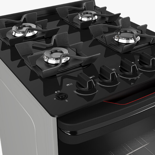 Cocina Multigas Enxuta Cenxv27542t COCINA ENXUTA GAS VIDRIO CENXV27542T