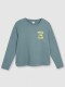 Sudadera Mom Gris