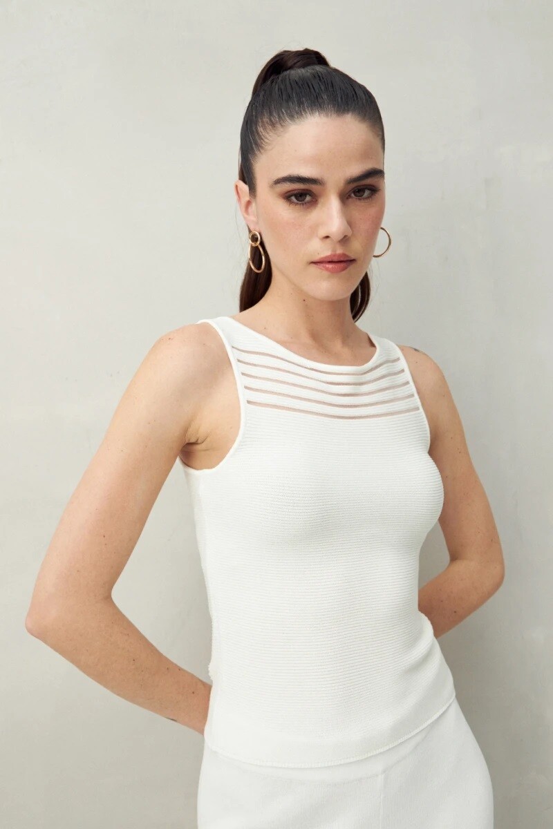 MUSCULOSA D.CASSIN LULU - CRUDO 