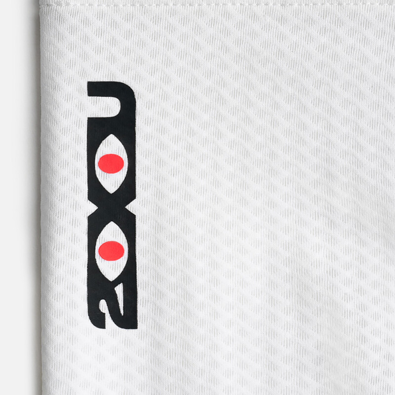 Banda de compresión Running Lightweight Desert Comp Calf Guard Unisex White/heat Visions