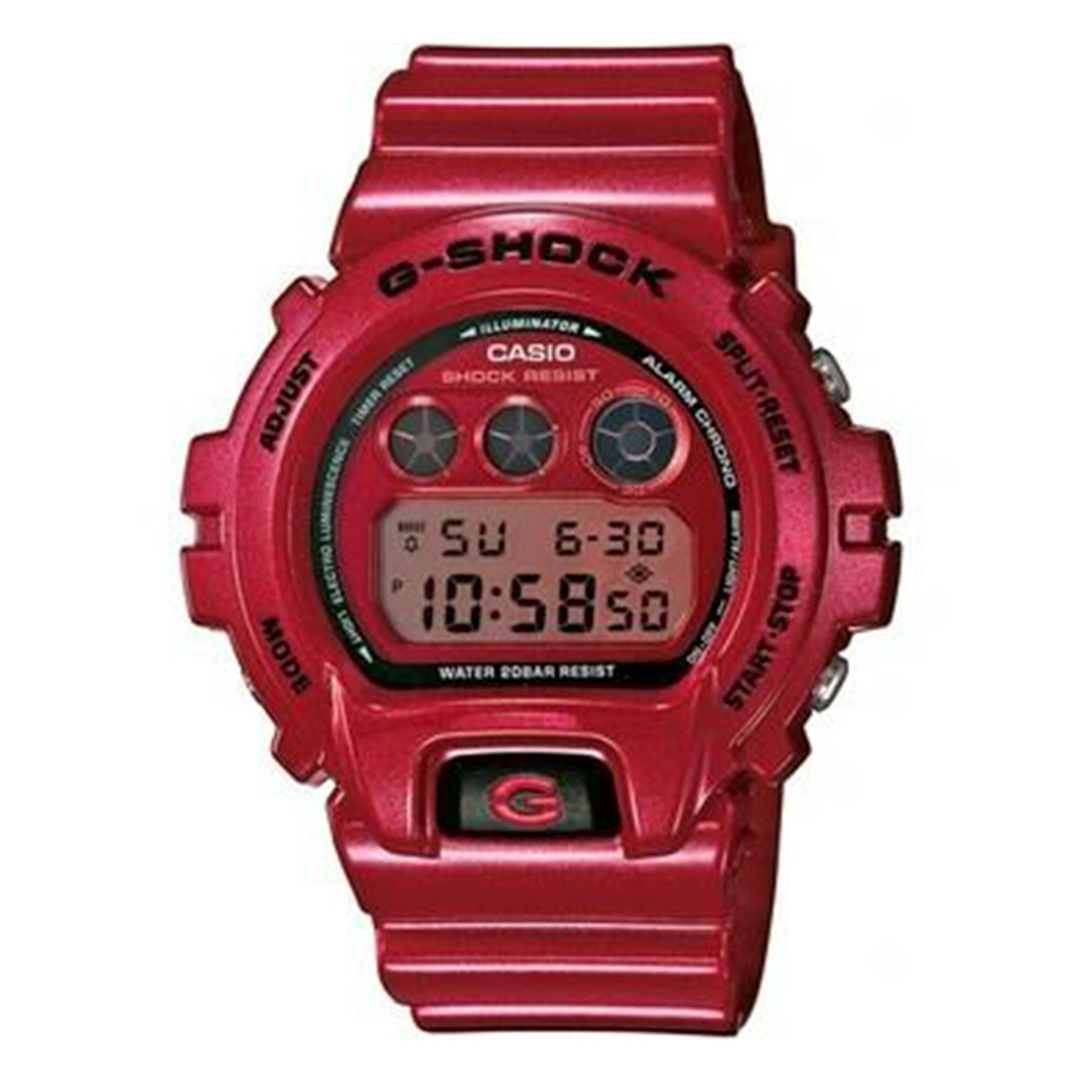 Reloj G-Shock Casio en Resina Rojo 