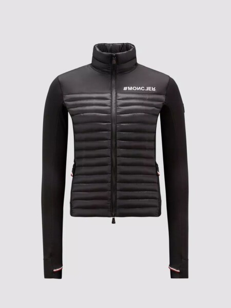 Moncler -Cardigan ultraligero, Maglia Negro