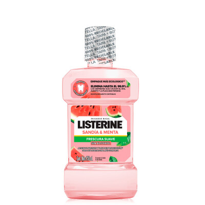 Enjuague Bucal Listerine Sandia Y Menta 250 Ml. Enjuague Bucal Listerine Sandia Y Menta 250 Ml.