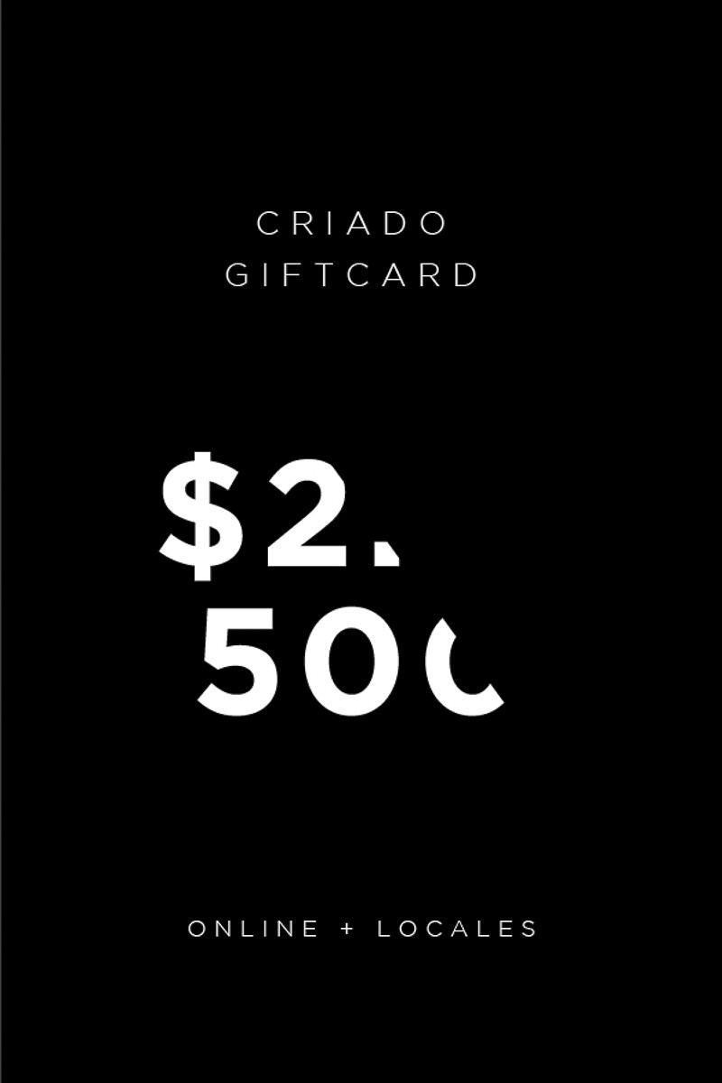 Gift Card NEGRO