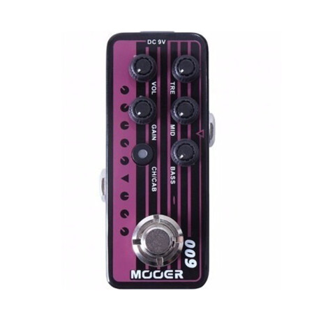 PREAMPLIFICADOR DE GUITARRA/MOOER MP009 BLACK NIGHT PREAMPLIFICADOR DE GUITARRA/MOOER MP009 BLACK NIGHT