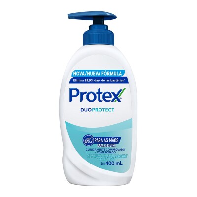 Jabón Líquido Duo Protect Protex 400 Ml. Jabón Líquido Duo Protect Protex 400 Ml.