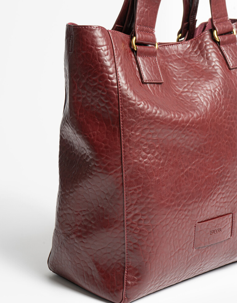 Shopper Isabag Cartera Shopper - Rojo Burdeaux