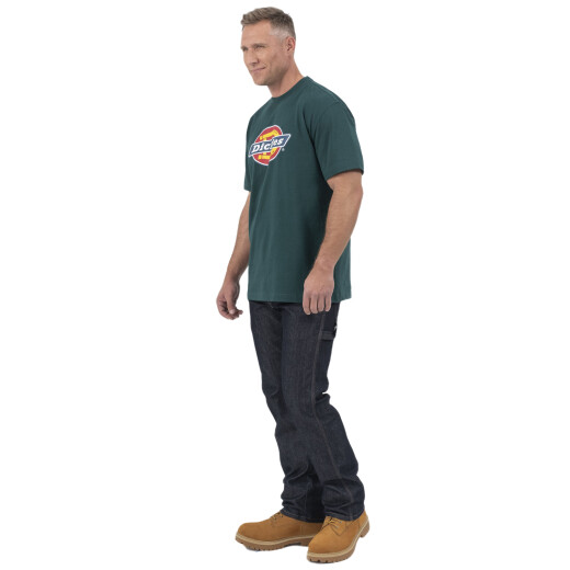 Remera Dickies Tri-Color Logo - Verde Remera Dickies Tri-Color Logo - Verde