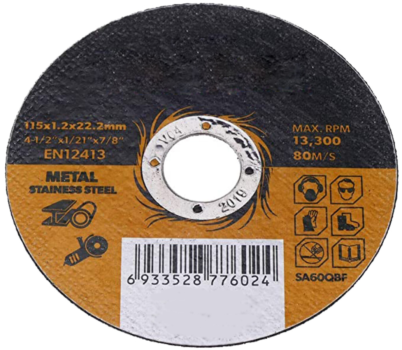 TOLSEN DISCO DE CORTE PARA METAL T41-105X1.2X16MM 