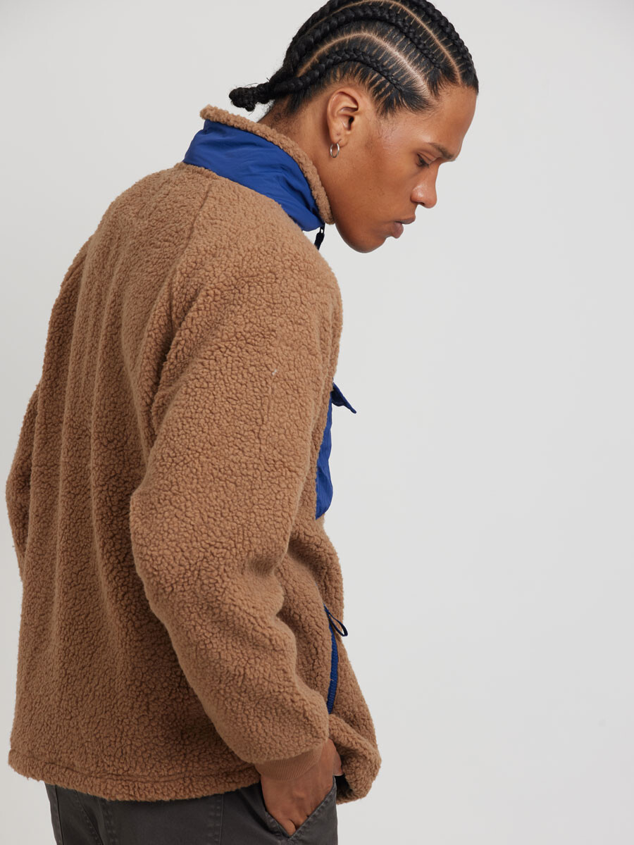 CAMPERA KEIRAN ( SHERPA ) DIXIE Marrón