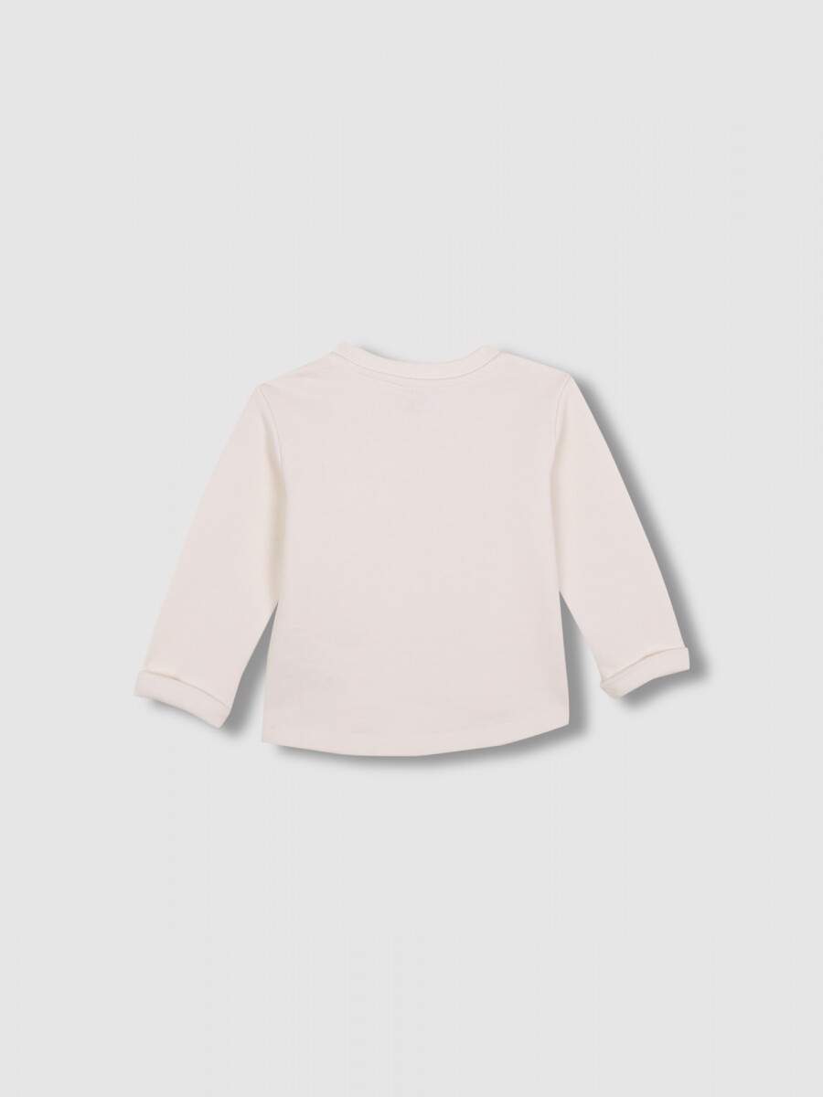 Sudadera Con Print Gris