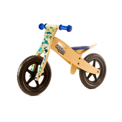 Chivita Bicicleta de equilibrio Dinosaurio Azul