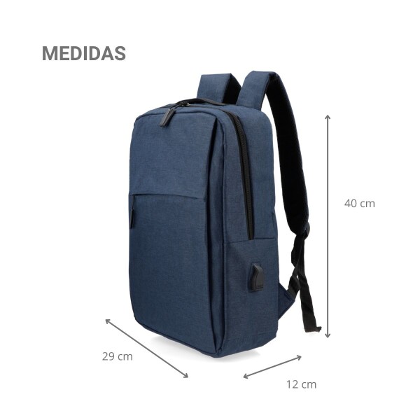 Mochila Urbana Para Laptop Notebook Portatil Con Salida Usb LAP004 Mochila Urbana Para Laptop Notebook Portatil Con Salida Usb LAP004