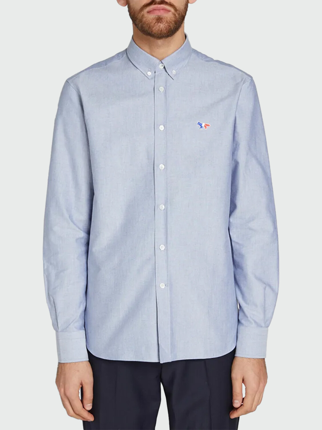 Camisa de algodón, Oxford Negro