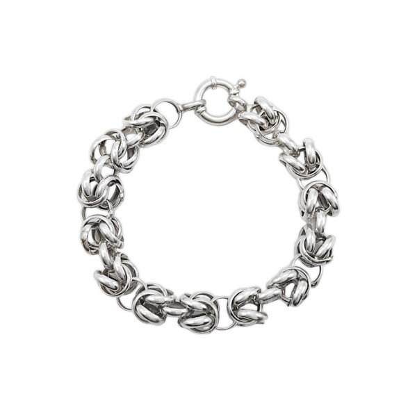 Pulsera Rolo entrelazado-Plata 925-Sin piedra-PU3054 Sinpiedra