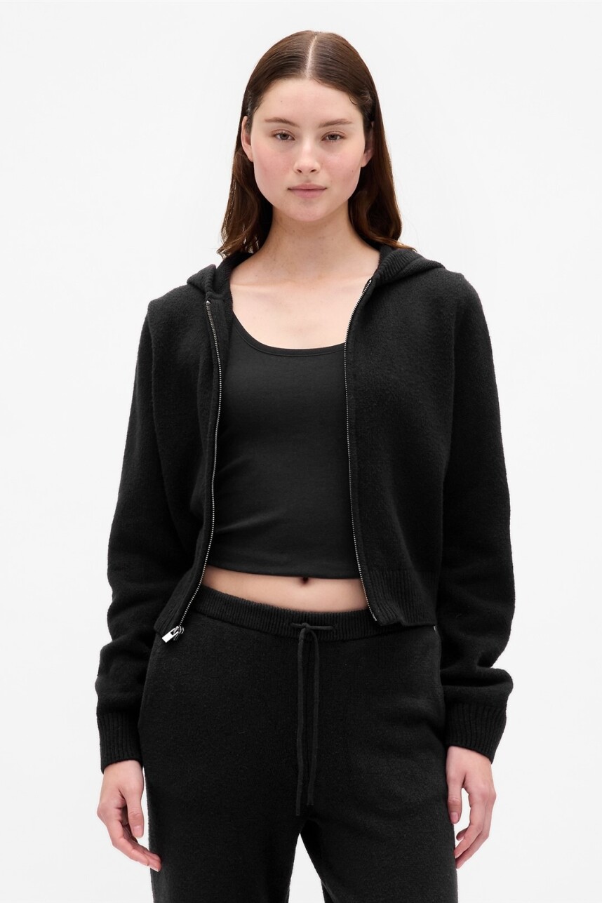 Canguro Cashsoft Mujer Black
