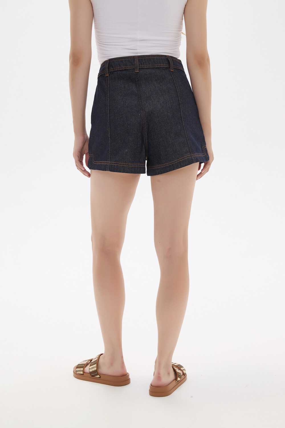 Short Mirnia Azul Indigo