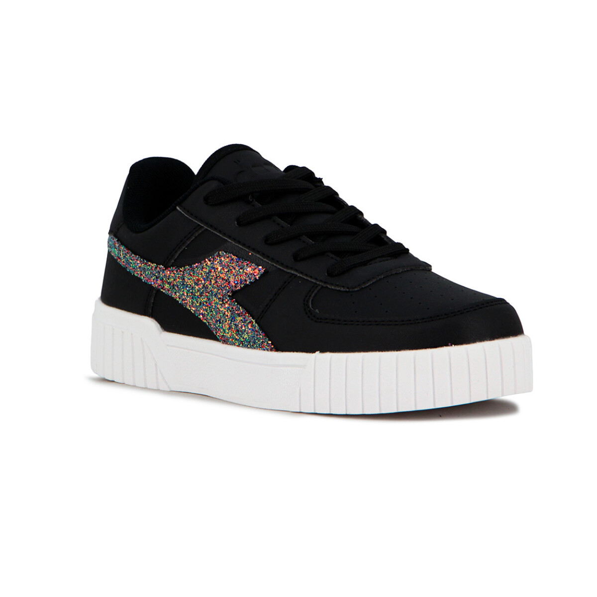 Championes Diadora Bampu Mujer - Negro-rosado 