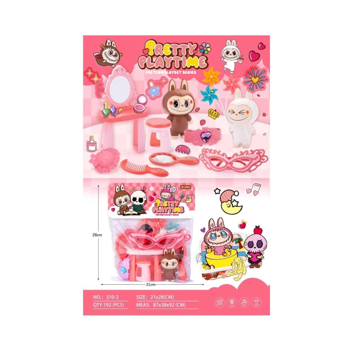 Set de Belleza Labubu 