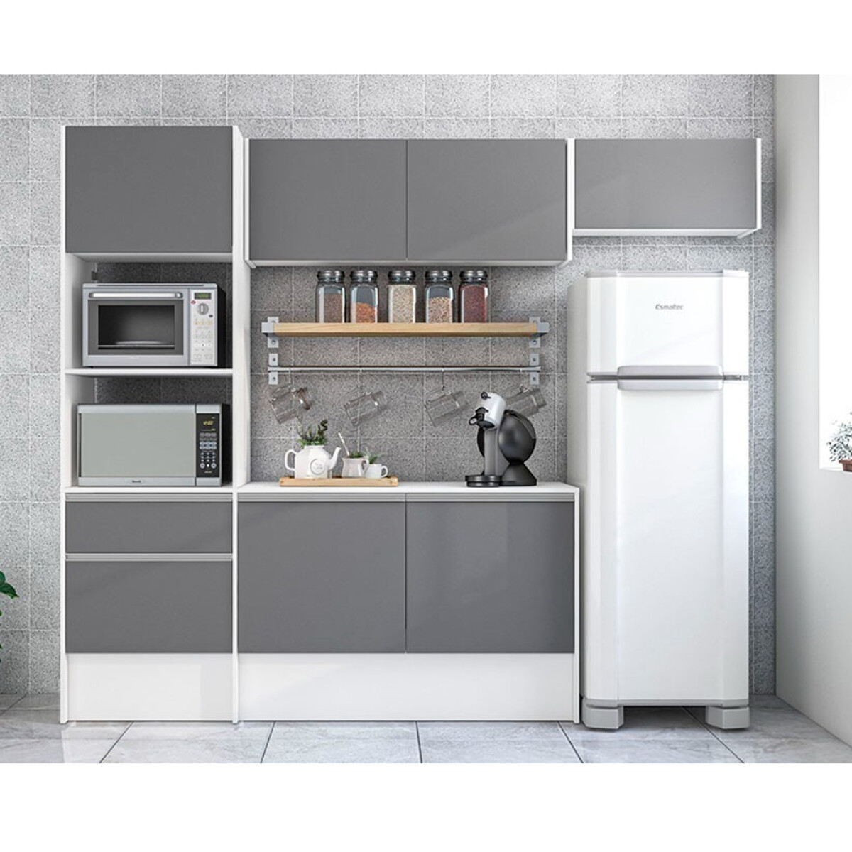 KIT COCINA COMPLETA COMPACTA 