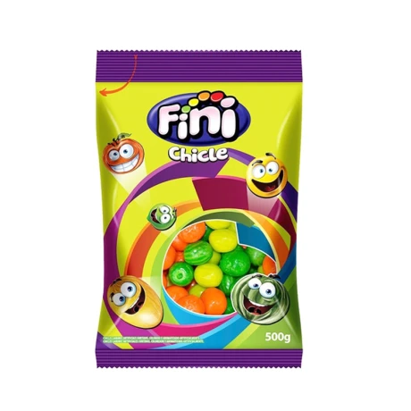 Chicle FINI Surtidos x110 unidades 500grs Chicle FINI Surtidos x110 unidades 500grs