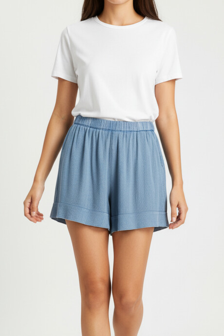 Short Jothi Azul Piedra