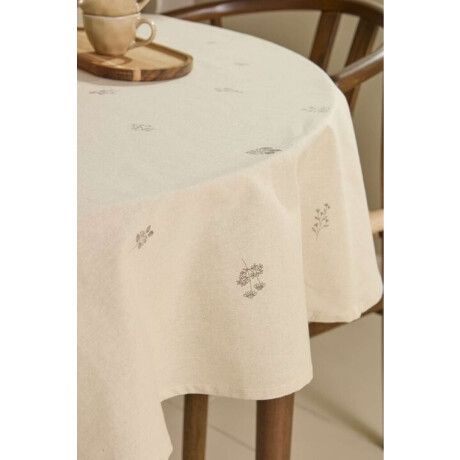 Mantel ENGFIOL Ø160 beige/gris peso: 0.08