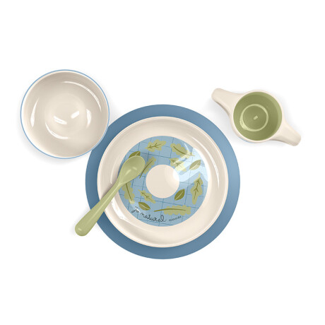 Set Vajilla Go Natural Suavinex Celeste