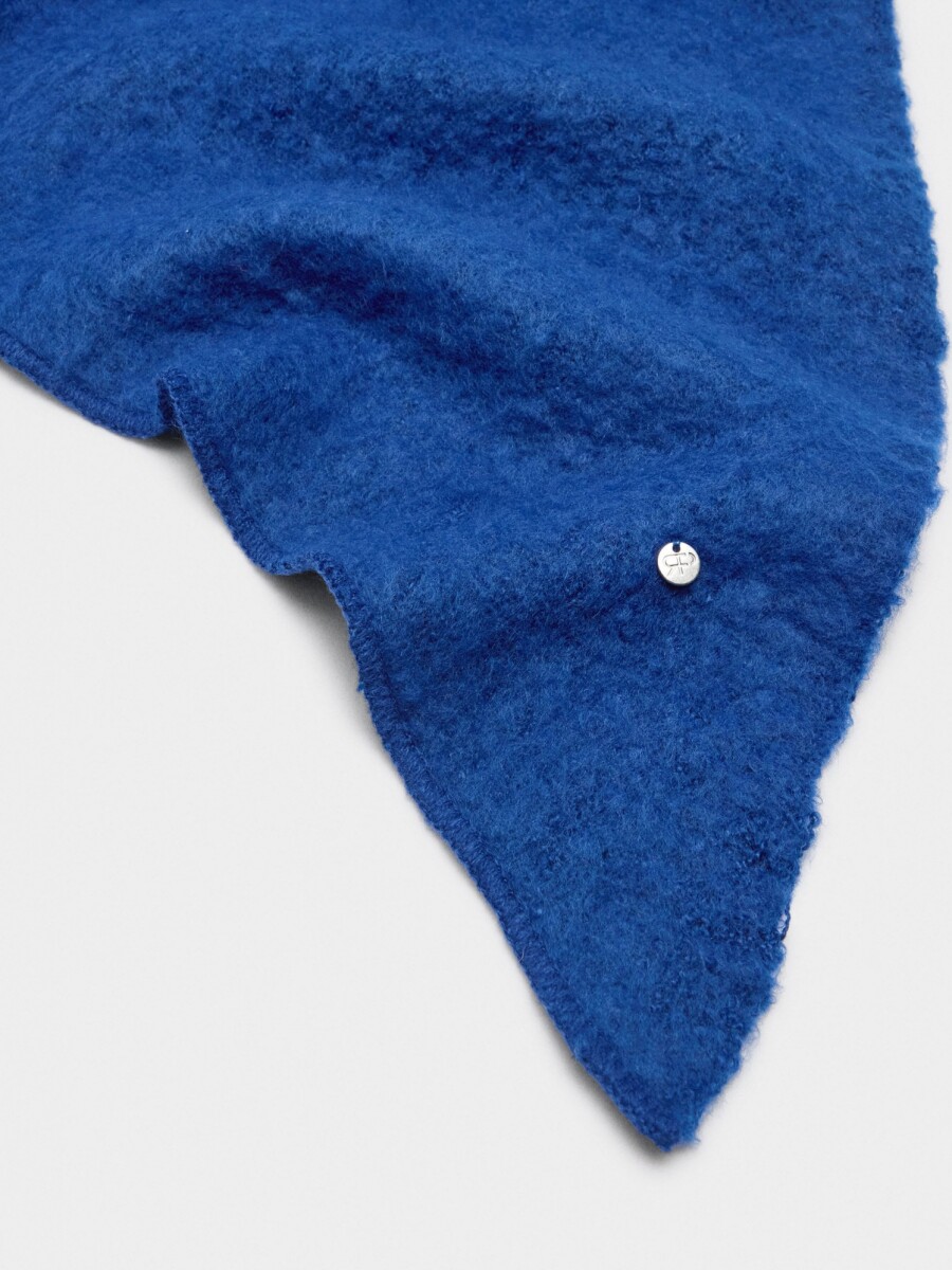Bufanda Lisa azul