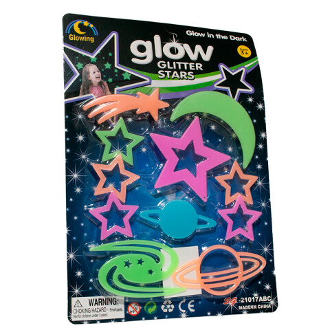 Estrellas brillan en la oscuridad adhesivas 22*31cm Estrellas Brillan En La Oscuridad Adhesivas 22*31cm