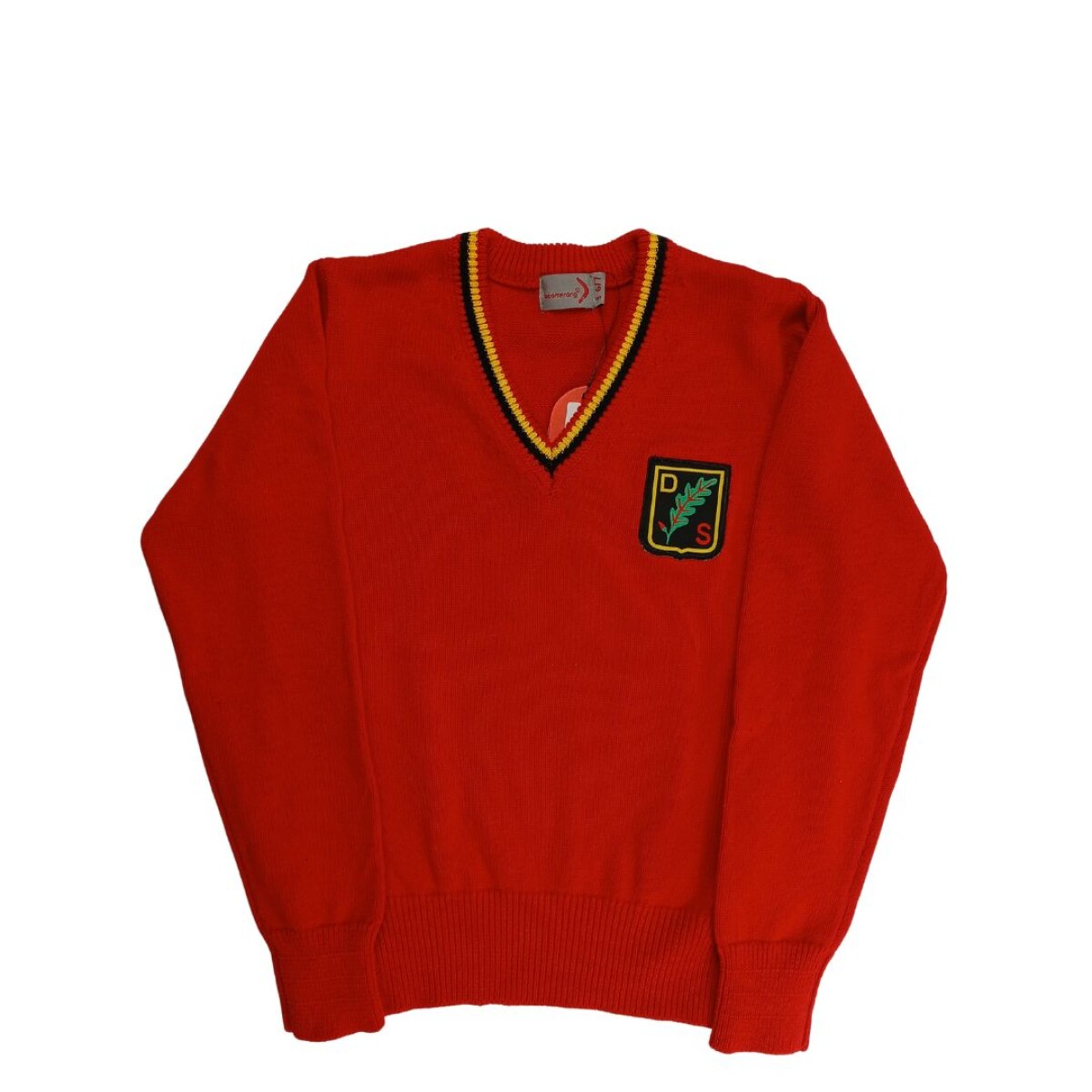 Sweater escote V Alemán SEC Red