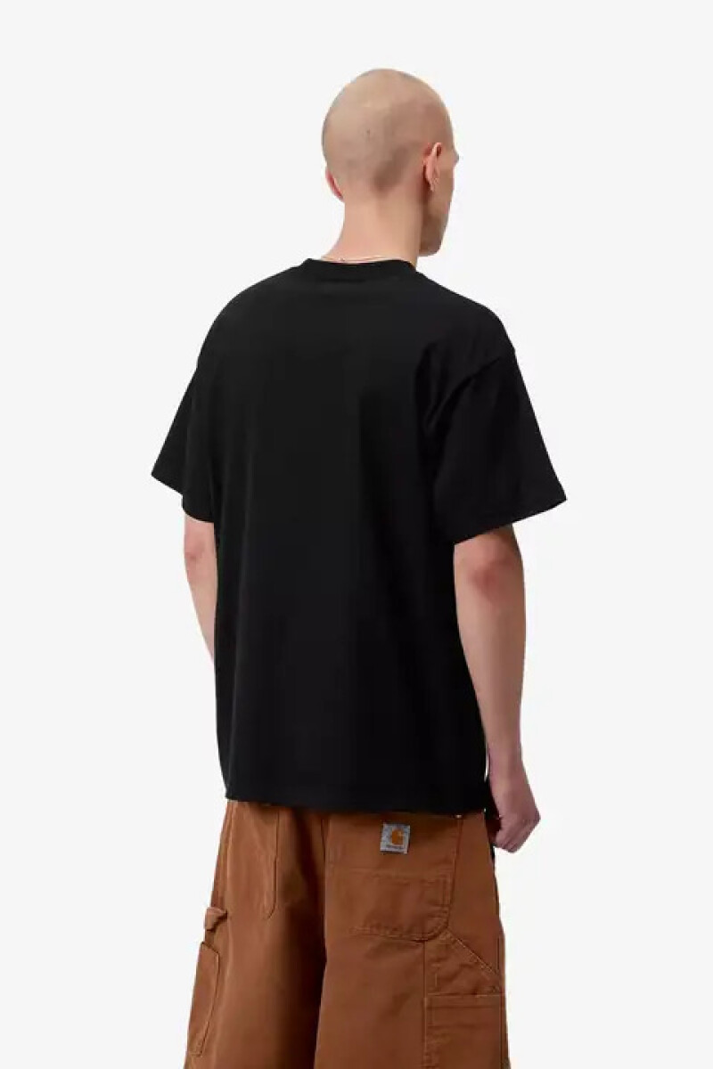 S/S Barbwire C T-Shirt Negro